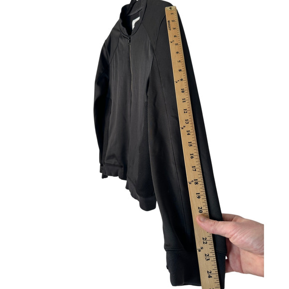 New! WRK M Classic Slim Fit Bomber Jacket $198 Alpha Industries Flight Black - Picture 8 of 10